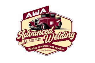 design retro old school logo