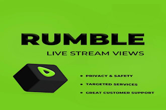 do premium rumble video promotion to gain views