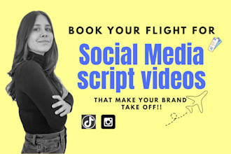 write your social media scripts so your brand take off
