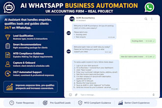 whatsapp ai chatbot for lead generation and customer support