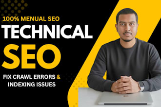 fix technical SEO issues, crawl errors and indexing problems