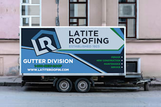 create a trailer wrap design, truck wrap design, food truck wrap, vehicle wrap