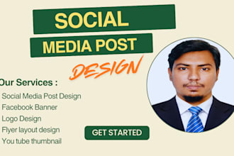 design canva layouts and social media posts