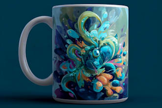 draw a mug or coffee mug design