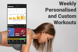 build ai fitness app and web, ai gym app, ai nutritional, ai mental balance app
