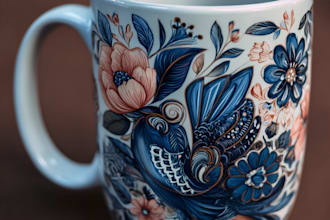 do custom coffee mug design or coffee mug design