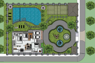 create architectural floor plan in autocad
