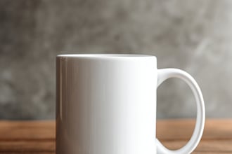 create a custom coffee mug design or coffee cup design