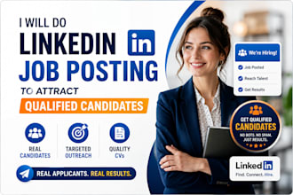 post your job on linkedin to attract qualified candidates