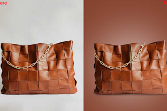 product retouching background removal and shadow creation