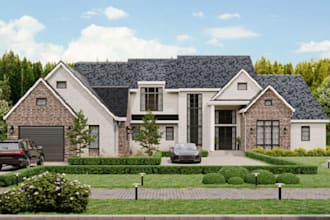 design your modern house villa apartment farmhouse cabin greenhouse barndominium