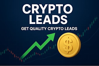 provide crypto leads from any country