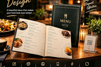 design a high converting resturant menu