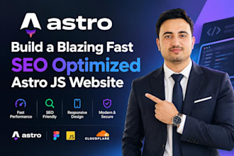 build a high performance SEO optimized astro js website