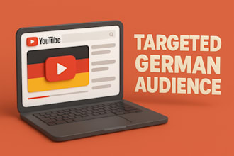 promote your german youtube videos to a real and audience