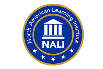 design super north american learning institute logo