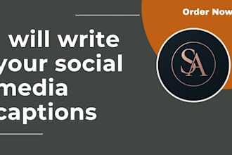 write engaging social media captions
