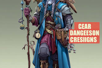 draw your dungeons and dragons character