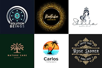 design a modern and professional logo for your brand