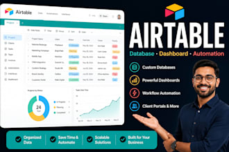build your airtable database, dashboard, and airtable automation system