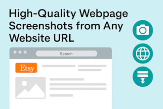 do high quality webpage screenshots from any website URL