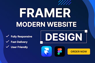 create professional framer website design, figma to framer, framer landing page