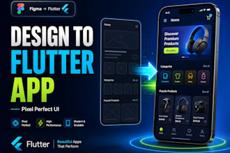 design to flutter app