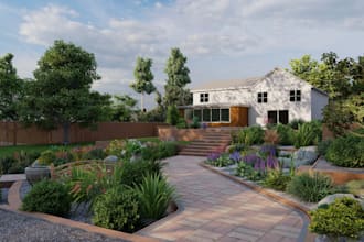 do backyard landscape design, patio, front yard design