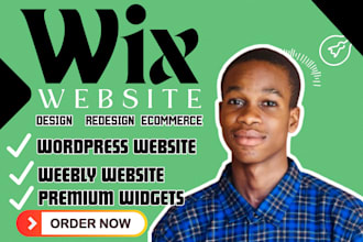 design wix website redesign weebly wordpress business website