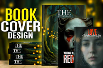 design professional book cover, ebook cover, and kindle cover