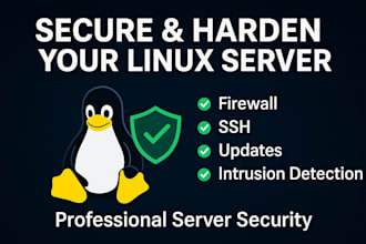 secure, harden, and optimize your linux server