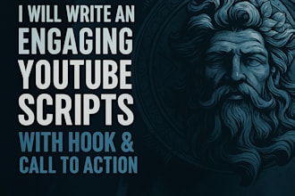 write an engaging youtube script with hooks and call to actions