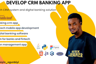 develop CRM banking app, fintech CRM, digital banking app