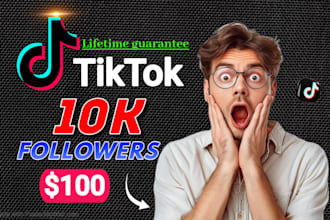 buy 10k tiktok followers fast