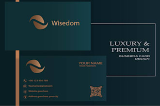 design modern and professional business card