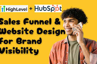 setup gohighlevel expert automation hubspot crm hubspot sales, hubspot website