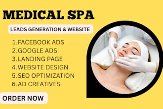 medical spa leads botox leads spa leads therapy leads facebook and google ads