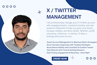manage and grow your x twitter account professionally