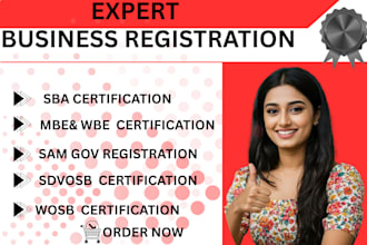 do  business registration mbe wbe  501c3 ein cage  code  uei mbe 8a ,sam gov