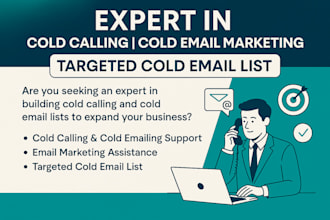 build cold calling lists, targeted email lists, b2b leads, and prospect lists