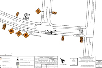 create mutcd tcp drawing
