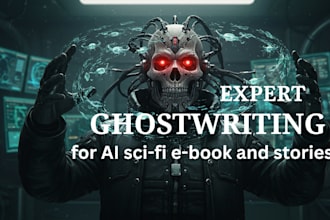 ghostwrite thrilling scifi stories, novels, and futuristic adventures