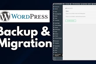 migrate, restore and backup your wordpress website safely