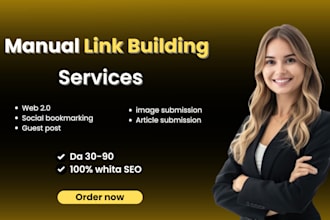 do manual SEO backlinks for higher search rankings