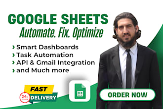 be your google sheets expert