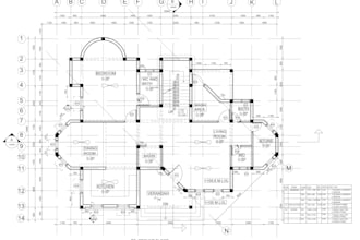 draft cad floor plans pdfs