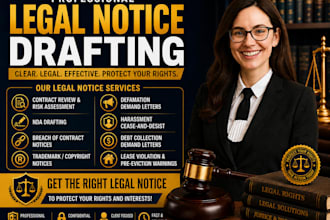 draft eviction notices, demand letters, and cease and desist letters