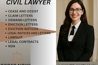 draft eviction notices, demand letters, and cease and desist letters