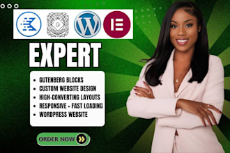 build kadence wordpress website with kadence blocks, gutenberg, kadence pro