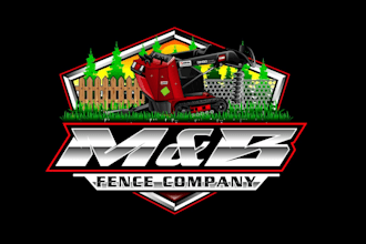 create high quality and beautiful fence logo design